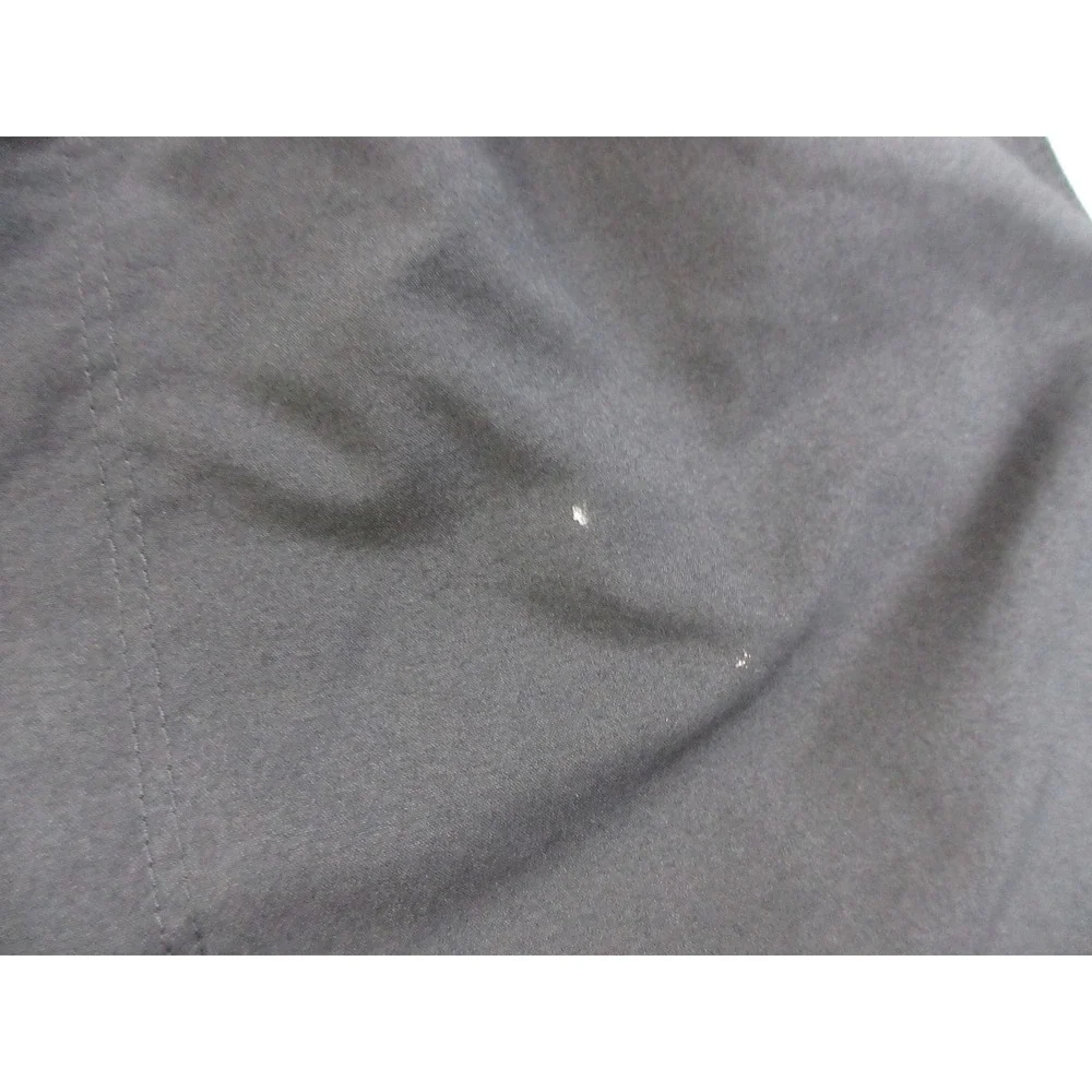 VTG Nike Shorts Mens Large Black Colorblock 10 Inch Athletic Lined Swim Pockets